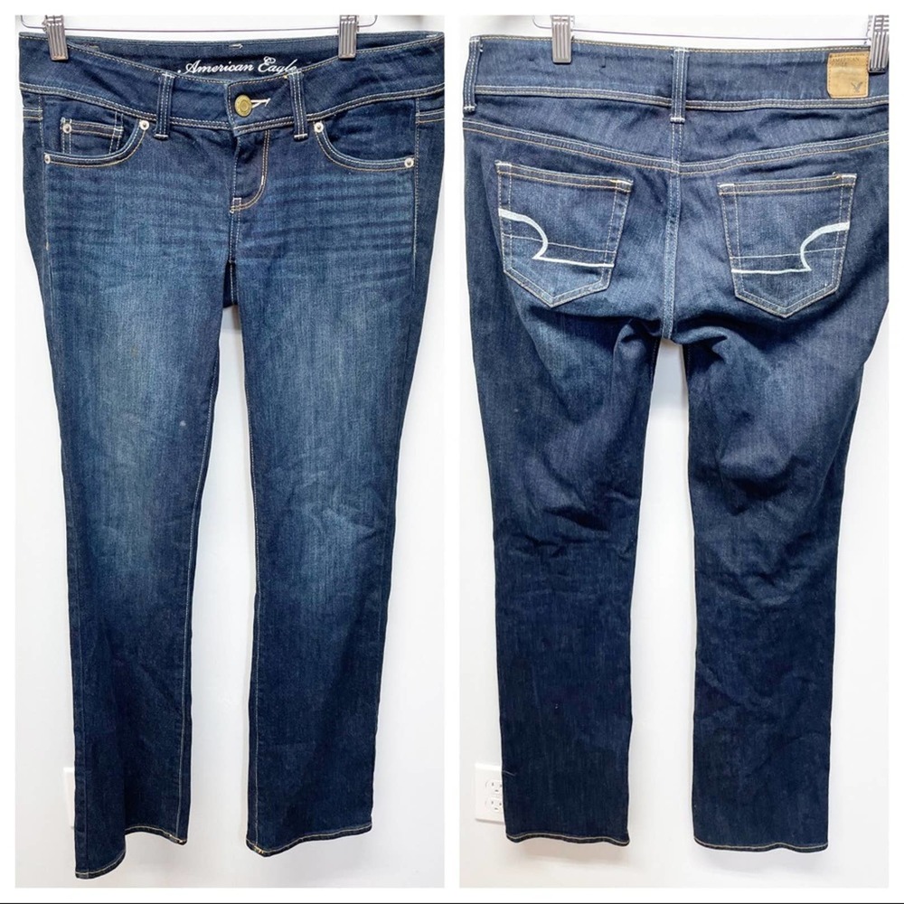 American Eagle Slim Bootcut Jeans Size 4 Long